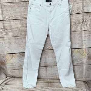 Kut From t Kloth Hi Rise Connie Ankle Skinny sz 14